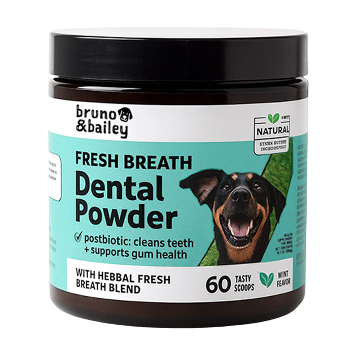 Fresh Breath Dental Powder for Dogs (60 scoops)